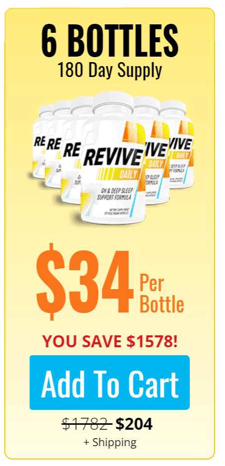 Revive Daily 6 bottle Price